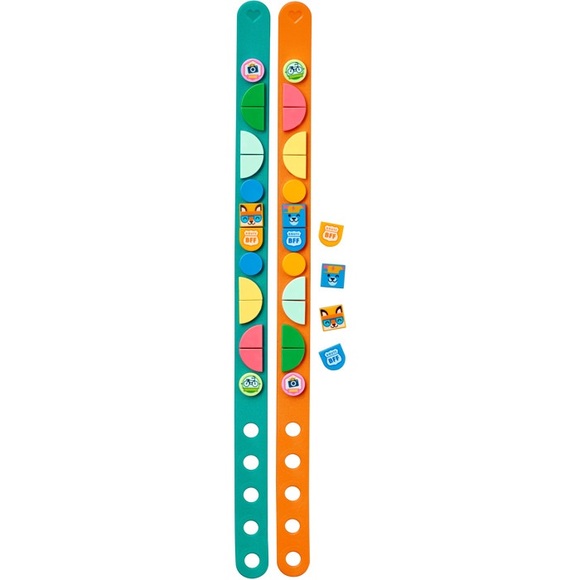 Bundle of SIX Lego dots bracelets - Picture 4 of 5